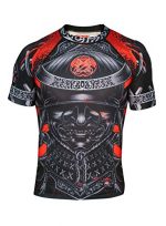 Ronin Samurai Blackout Ghost Rash Guard Base Layer Compression