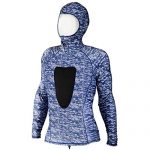 Hooded Spearfishing Rashguard with Speargun Loading Pad