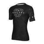 Rash Guard for BJJ Jiu Jitsu, Antimicrobial Short Sleeve