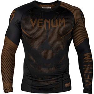 Venum Nogi 2.0 Rashguard - Long Sleeves - Black-S, Black, Small