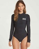 Billabong Women's Mock Neck Bodysuit Rashguard