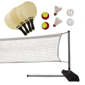 Lifetime Pickleball, Badminton, & Quickstart Tennis Net Set