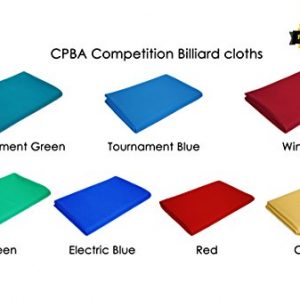 CPBA Competition Worsted Professional Pool Table Cloth