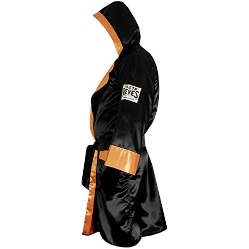 Cleto Reyes Satin Boxing Robe with Hood | OutdoorFull.com