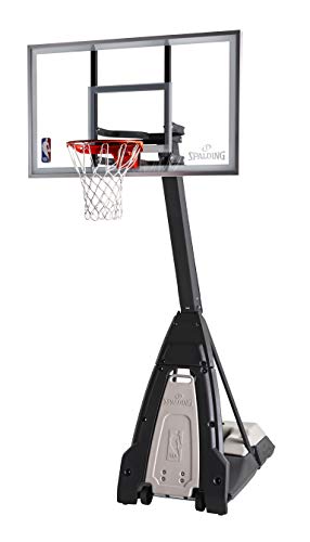 Portable Basketball System - 60" Glass Backboard