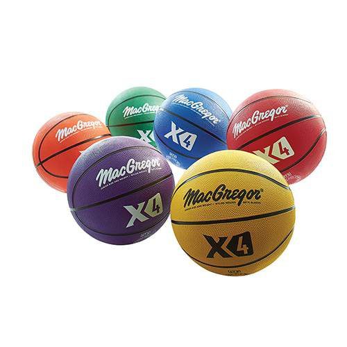 MacGregor Multicolor Basketballs (Set of 6)