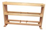 Furnishing-Grade Bowling Ball Rack – Sturdy Pine Wood Construction with Tool-Free Assembly