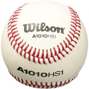 Wilson SST HS1 Baseball (12-Pack), White