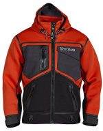 Wind and Waterproof Coat with Low Pile Stretch Fleece Interior