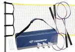 Triumph 4-Player Competition Backyard Badminton Set Includes Net