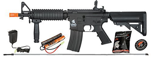AEG Field Metal Gears Airsoft Gun Rifle w 9.6v Battery & Charger