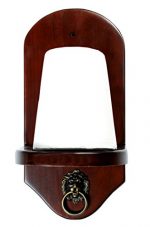 Wall Mount Pool Table Cone Chalk Holder with Chalk Choose Mahogany