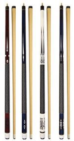 Set of 4 Pool Cues New 58" Billiard House Bar Pool Cue Sticks