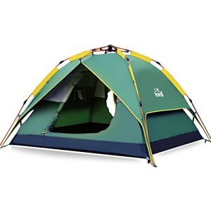 Hewolf Camping Tent 3-4 Person [Instant Tent] Waterproof