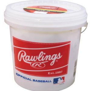 Rawlings Official League Recreational Grade Baseballs, Bucket of 24