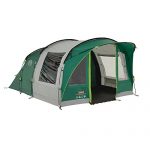 Coleman Rocky Mountain 5+ Tunnel Tent - 5 Person, Green, with Blackout Windows