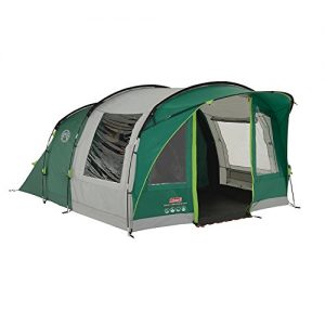 Coleman Rocky Mountain 5+ Tunnel Tent - 5 Person, Green, with Blackout Windows