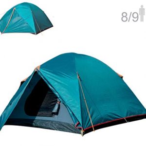 NTK Colorado GT 8 to 9 Person 10 by 12 Foot Outdoor Dome Family Camping Tent