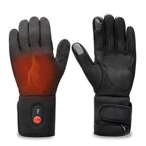 Sun Will Rechargeable Electric Battery Heated Riding Thin Gloves Liners for Men Women Hand Warmer Arthritis Raynaud's Unisex