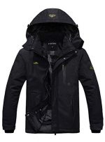 Men's Mountain Waterproof Ski Jacket Windproof Rain Jacket
