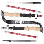 Paria Outdoor Products Tri-Fold Carbon Cork Trekking Poles/Sticks - Folding, Collapsible, Adjustable, and Ultralight - Perfect for Hiking, Walking, Backpacking and Snowshoeing