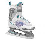 Bladerunner Ice by Rollerblade Zephyr Women's Adult Ice Skates, White and Purple, Recreational, Ice Skates