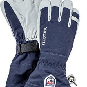 Hestra Ski Gloves: Army Leather Heli Leather Cold Weather Powder Glove