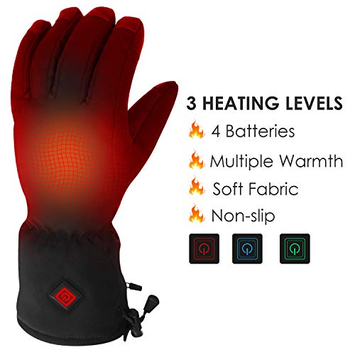 Stay Warm and Active with luxilooks Electric Heated Gloves for Outdoor ...