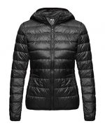 Wantdo Women's Hooded Packable Ultra Light Weight Short Down Jacket