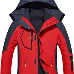 GEMYSE Men's 3 in 1 Waterproof Ski Snow Jacket Fleece Liner Warm Winter Jacket Coat