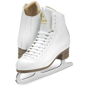 Jackson Ultima Mystique Figure Ice Skates for Women, Girls, Men, Boys in White and Black Colors - Improved, JUST LAUNCHED 2019