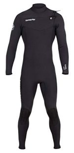 Hyperflex Men's VYRL 4/3mm Front Zip Fullsuit Black