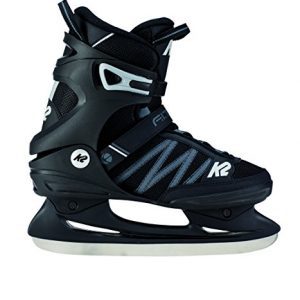 K2 Skate Men's F.I.T. Ice Skate, Black Gray