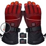 CREATRILL Heated Gloves w/Rechargeable 7.4V Batteries for Men and Women Cycling Motorcycle Hiking Skiing Hunting Fishing, Winter Hand Warmer Relief Arthritis Reynaud's