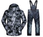OLEK Men Waterproof Ski Snowboard Jacket Snow Snowboarding Mountain Coat Pants Set