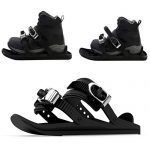 URMAGIC Snow Shoes Ski Skates for Men and Women,Mini Ski Skates for Snow The Short Skiboard Snowblades Youth and Adult Snowshoes