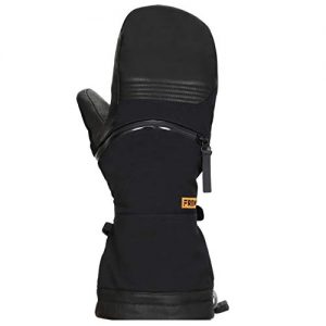 FRDM Cold Weather Snow Mitt- Waterproof Windproof Leather Convertible Snowboard Ski Snowmobile for Men and Women
