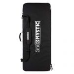 Mystic Watersports - Surf Kitesurf & Windsurfing Foilbag Travel Daypack - Black - Shoulder Strap. Transparent Inner Pocket