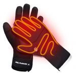Heated Gloves,Men Women Rechargeable Electric Arthritis Hand Warmer Heated Ski Gloves Mittens, Snow Winter Warm Outdoor Cycling, Motorcycle, Hiking, Snowboarding