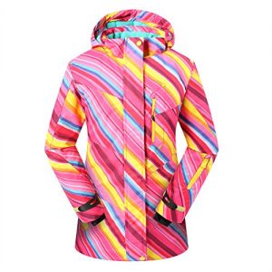 PHIBEE Girls' Sportswear Waterproof Windproof Snowboard Ski Jacket