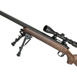 Evike - CYMA VSR-10 Bolt Action Airsoft Sniper Rifle w/Scope Rail (400~450 FPS) - (Wood/Polymer Options