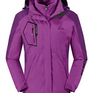 Conquer All Seasons with Rdruko Women's 3-in-1 Waterproof Ski Jacket