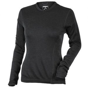 MERIWOOL Womens Base Layer 100% Merino Wool Midweight Long Sleeve Thermal Shirt