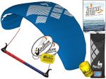 HQ Fluxx 2.2M Trainer Kite TR plus Kiteboarding DVD Bundle (4 items) Includes 'The Way To Fly' Beginner Kitesurfing Instructional DVD + WindBone Kite Lifestyle Decals + WindBone Key Chain : Foil Power