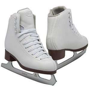 Jackson Ultima GAM Pirouette Womens and Girls White Figure Ice Skates