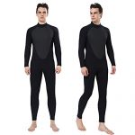 Realon Wetsuit Men Full 3mm Surfing Suit Shorty 3/4mm, 4/5mm Scuba Diving Suit Snorkeling Swimming Jumpsuit