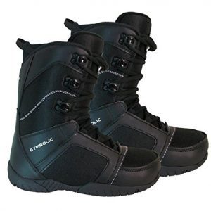 Symbolic Ultra Light Black Snowboard Boots Mens 7 8 9 10 11 12 13 14 15