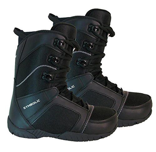 Symbolic Ultra Light Black Snowboard Boots Mens 7 8 9 10 11 12 13 14 15