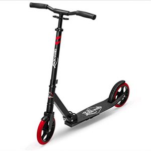 Lascoota Scooters for Kids 8 Years and up - Featuring Quick-Release Folding System - Dual Suspension System + Scooter Shoulder Strap 7.9" Big Wheels Great Scooters for Adults and Teens