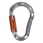ProClimb Aluminum Forged Screwgate Lock HMS Carabiner Clip | Quality Heavy Duty 22kN Safety Carabiner with Triple-Lock | Perfect for Industrial Work, Rigging, Rock Climbing